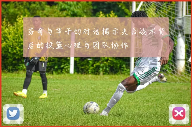 芬奇与华子的对话揭示夹击战术背后的投篮心理与团队协作